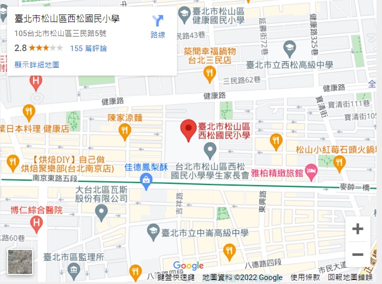 西松位置圖