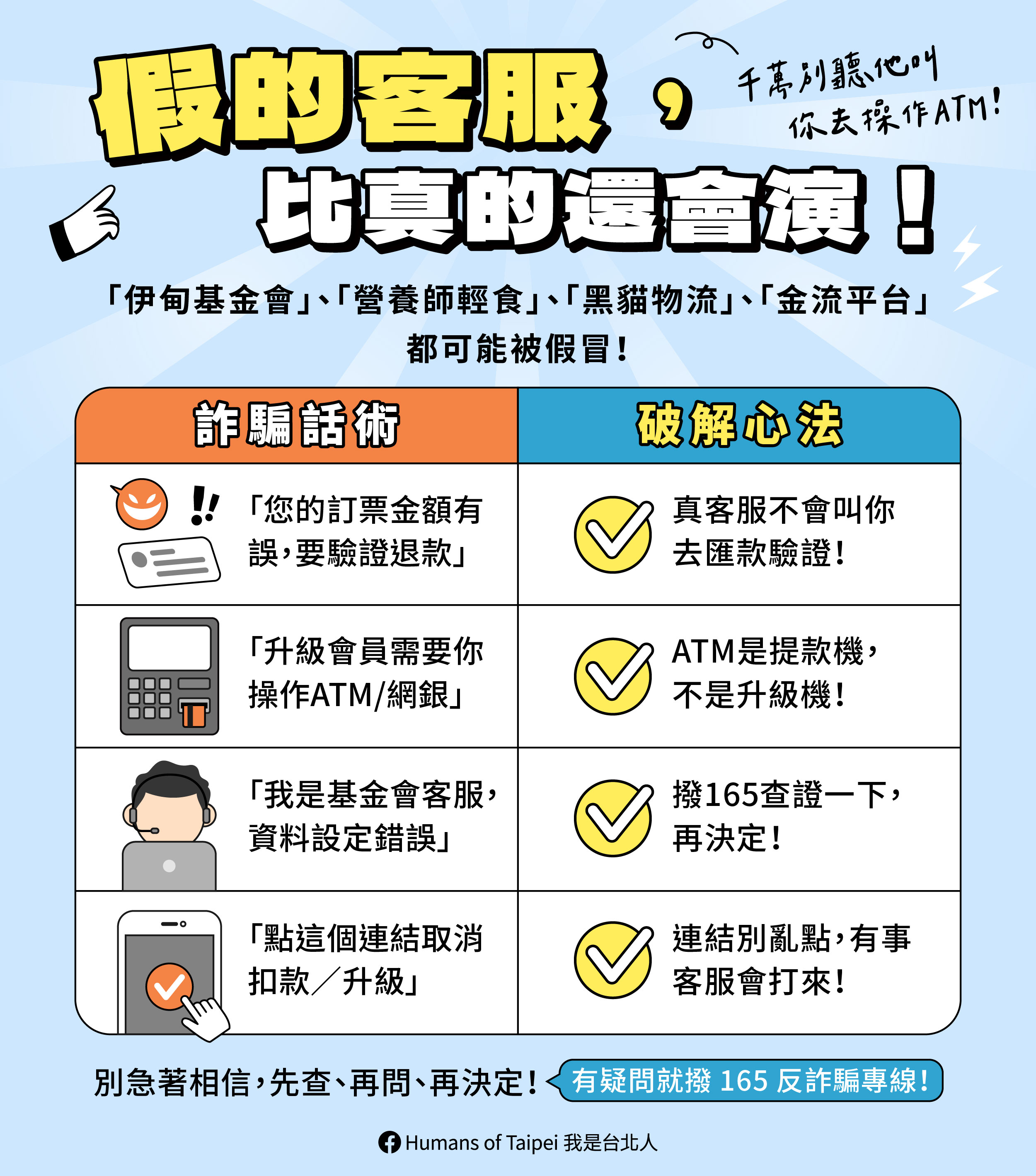 假的客服比真的還會演